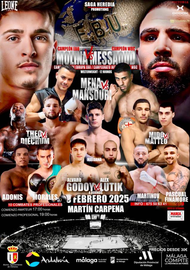 velada boxeo saga heredia