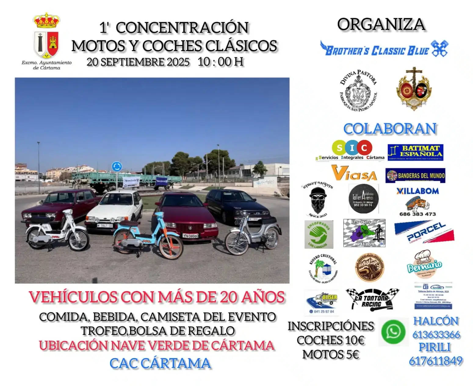 concentracion coches clasicos