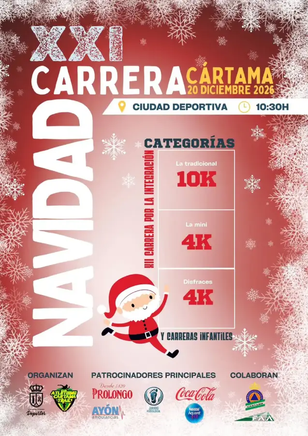 carrera navidad 2026 cartama