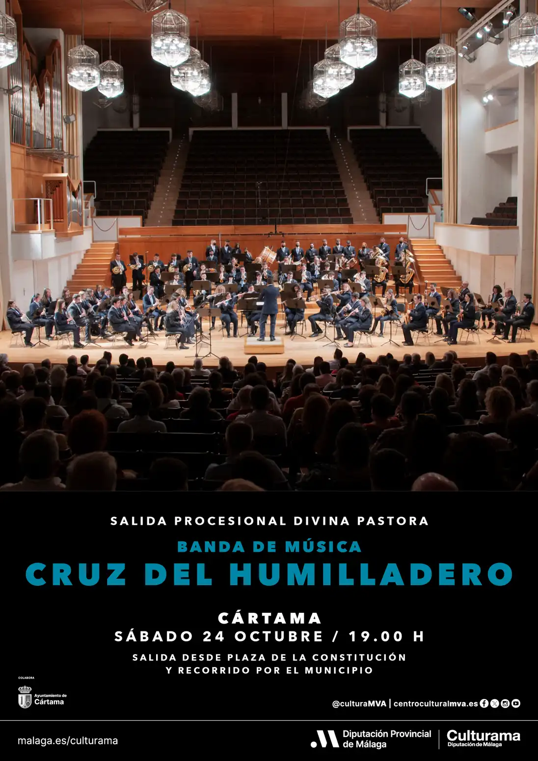 Salida procesional de la Divina Pastora de Cártama