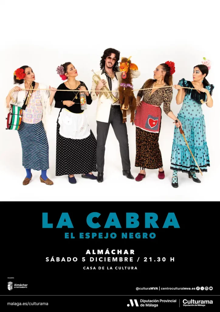 El Espejo Negro lleva 'La cabra' a Almáchar: marionetas en la Casa de la Cultura