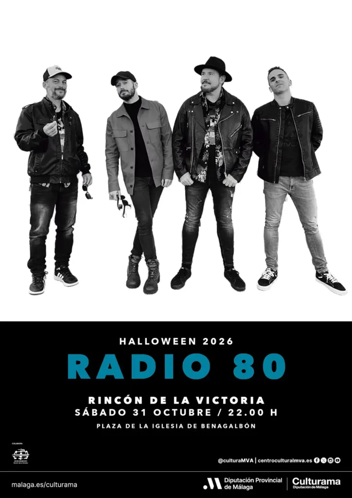 Radio 80 en Benagalbón: concierto de versiones en la noche de Halloween