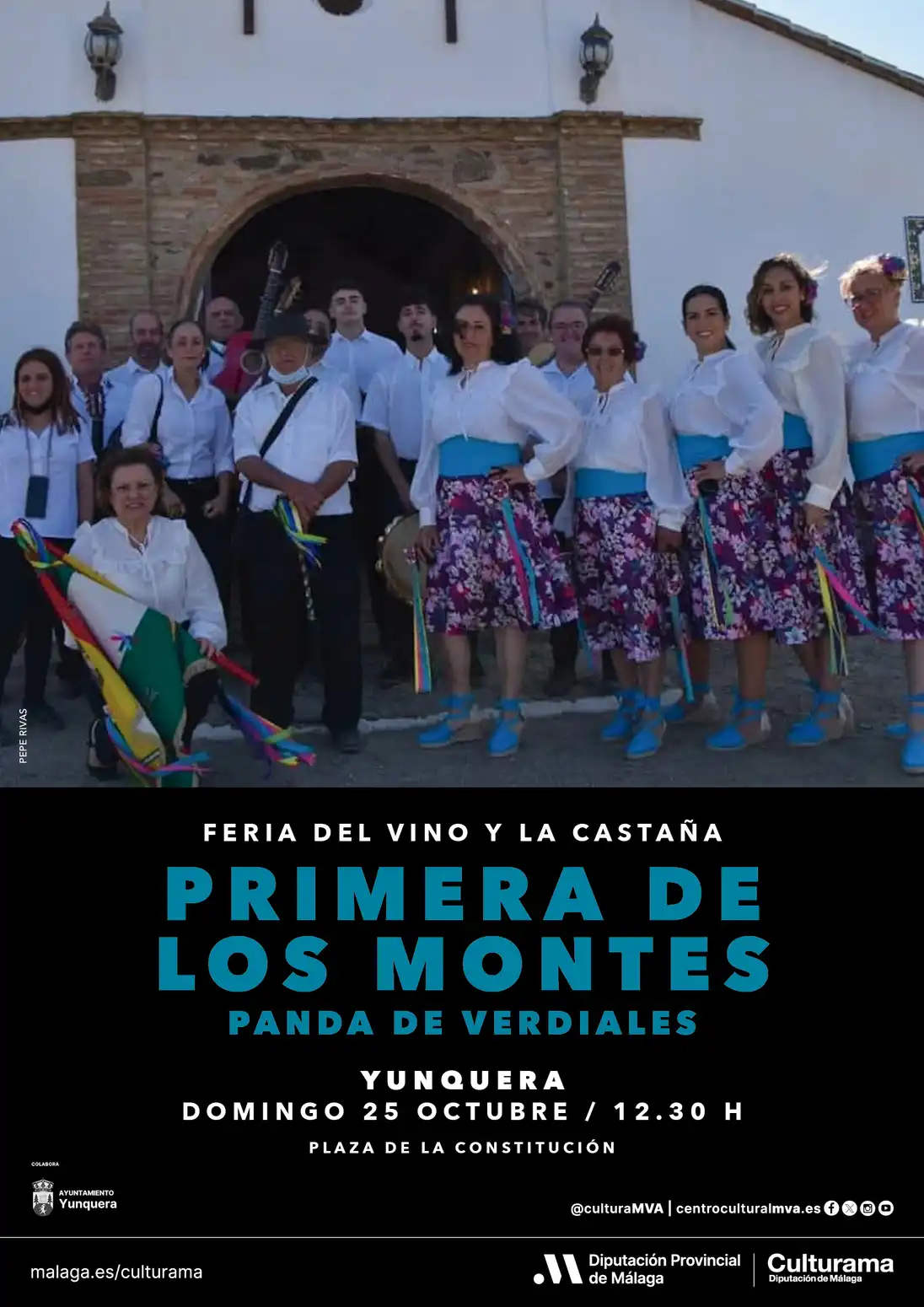 Verdiales en la Feria del Vino y la Castaña